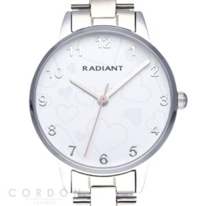 Reloj Radiant Kaotika 28mm White Heart SS Bracelet
