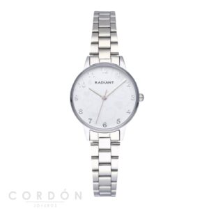 Reloj Radiant Kaotika 28mm White Heart SS Bracelet