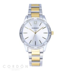 Reloj Radiant Shinny Pastels 38mm Silver Dial IPSG BZ