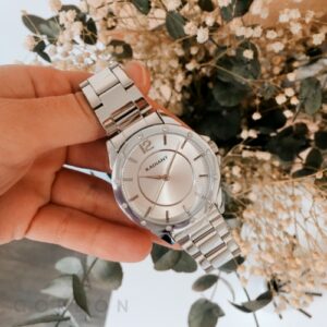 Reloj Radiant Lexa 39mm Silver Dial IPSilver Braz