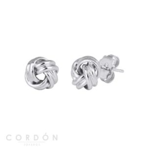 Pendientes Plata Cuatro Nudos Vidal Vidal