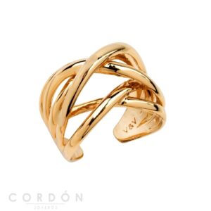 Anillo Acabado Oro 18 Kt Multitiras Finas Vidal Vidal