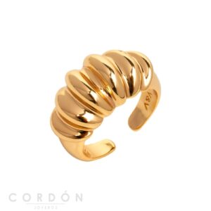 Anillo Acabado Oro 18 Kt Ondas Vidal Vidal