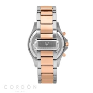 Reloj Maserati Sfida 44mm CHR Black Dial BR SS+RG
