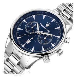 Reloj Maserati Tradizione 45mm CHR Blue Dial BR SS