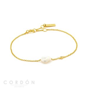 Pulsera Gold Pearl Ania Haie