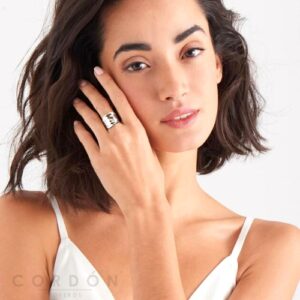 Anillo Silver Crush Wide Adjustable Ania Haie