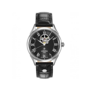 Reloj Roamer Black Leather Automatic