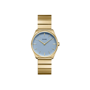 Reloj Cluse Féroce Petite Gold Light Blue