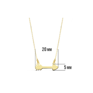 gargantilla-de-oro-18k-flecha