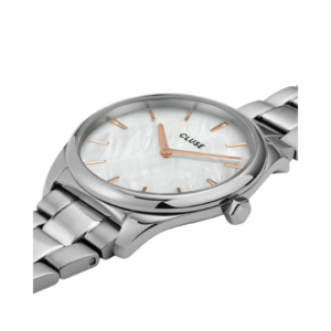 Reloj Cluse Féroce Petite White Pearl