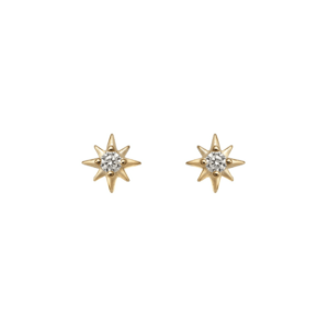 Pendientes Mini Plata Dorado Estrella