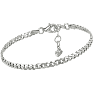 Pulsera Plata Cadena Gruesa