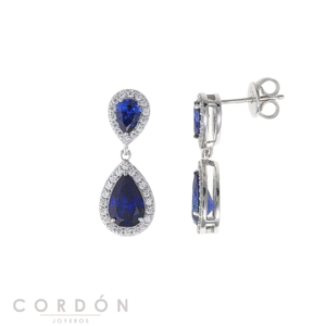 pendientes-plata-rodio-pera-cristal-verde-menta-salvatore