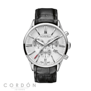 reloj-roamer-black-leather