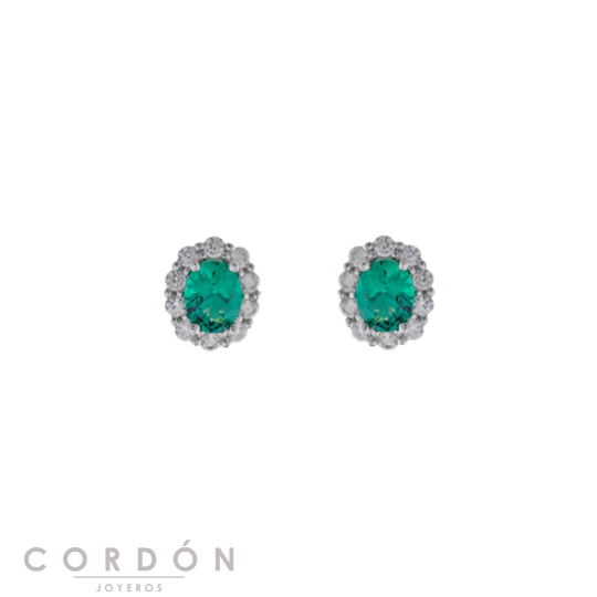 pendientes-plata-chapado-rosa-circulo-spinel-verde-salvatore