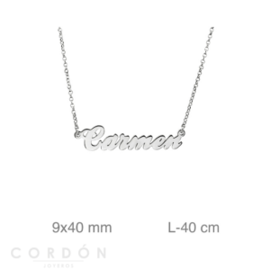 Gargantilla Personalizada Plata