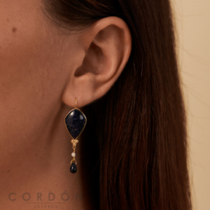 Pendientes Crepuscule Azul Agatha Paris 02380420-109-TU