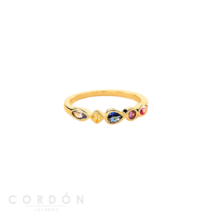 Anillo Multicolor Prisma Agatha Paris 02240327-256-GM