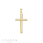 colgante-en-oro-cruz-circular-lisa