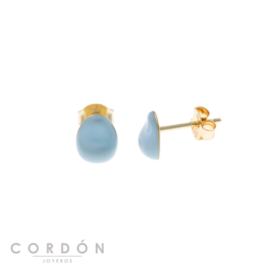 pendientes-aro-plata-chapado-dorado-esmaltado-turquesa-salvatore