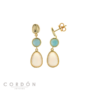pendientes-aro-plata-chapado-dorado-esmaltado-verde-salvatore