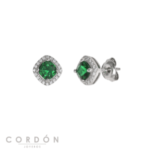 pendientes-plata-circonita-verde-y-blanca