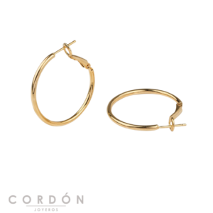 pendientes-aro-acabado-oro-18kt-fino-clip-30x2mm-vidal-vidal