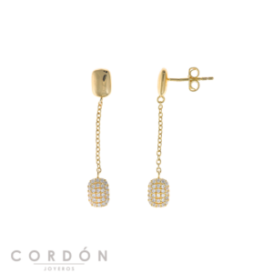 pendientes-plata-chapado-dorado-aro-cinco-pinchos-blanco-salvatore