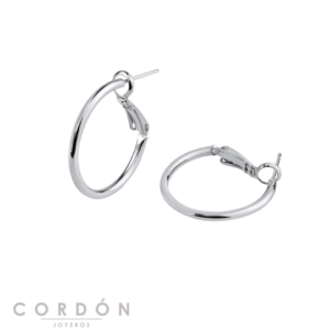 pendientes-aro-acabado-plata-redondos-25x2mm-vidal-vidal