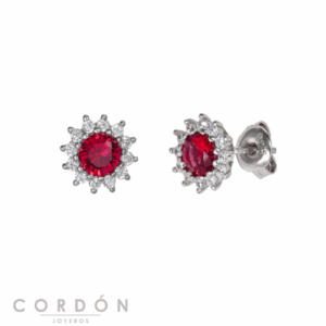 pendientes-plata-estrella-roja