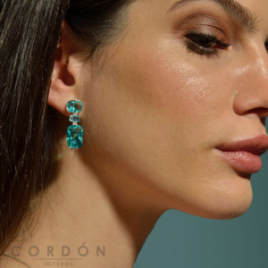 pendientes-plata-chapado-rosa-pera-cristal-verde-circonitas-salvatore