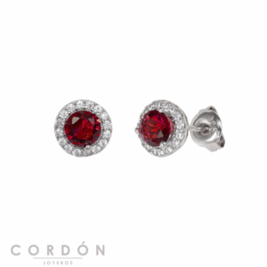 pendientes-plata-redondos-circonitas-rojas