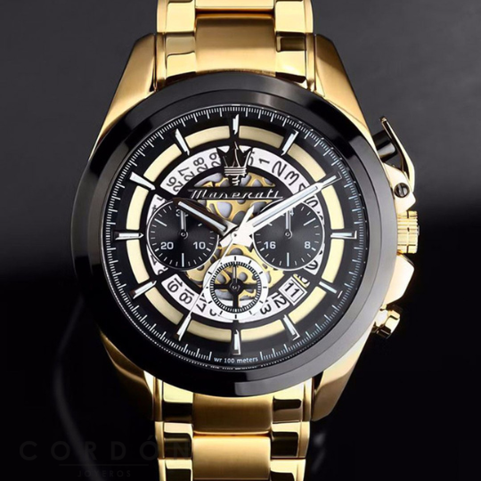 reloj-maserati-potenza-auto-42mm-3h-black-dial-mesh-br-yg