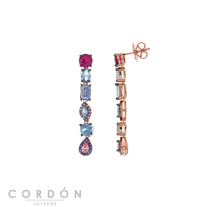 pendientes-plata-chapado-rosa-tira-circonitas-rubi-salvatore