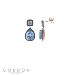 pendientes-plata-chapado-rosa-circonita-lavanda-cuadrado-salvatore