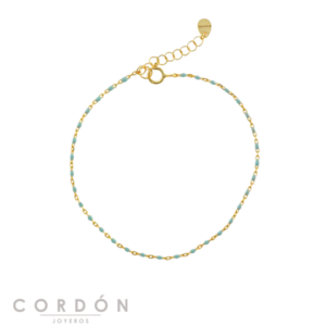 pulsera-plata-chapado-dorado-bolitas-esmaltadas-menta-salvatore
