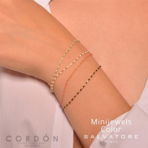 pulsera-plata-chapado-dorado-bolitas-esmaltadas-menta-salvatore