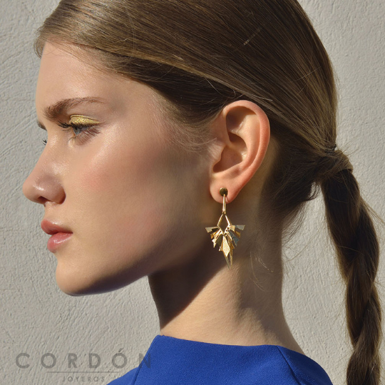 pendientes-plata-chapado-dorado-aro-esmalte-blanco-salvatore
