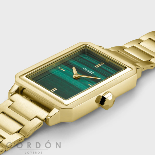 reloj-cluse-fluette-gold-green