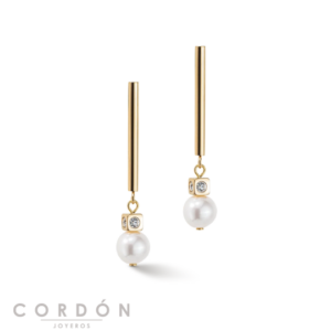pendientes-asimetria-perlas-de-agua-dulce-y-acero-coeur-de-lion
