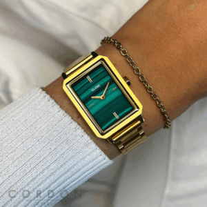 reloj-cluse-fluette-gold-green