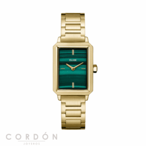 reloj-cluse-fluette-gold-green