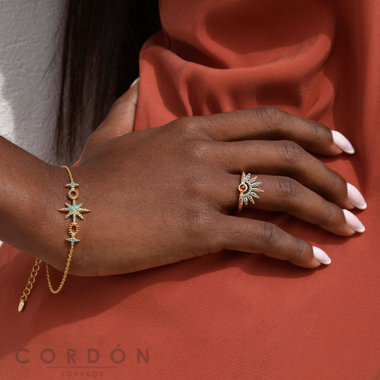 sortija-plata-chapado-rosa-baguet-verde-aqua-salvatore