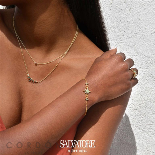 sortija-plata-chapado-rosa-baguet-verde-aqua-salvatore