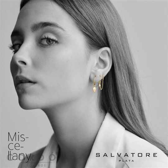 pendiente-suelto-plata-dorado-1x1-aro-salvatore