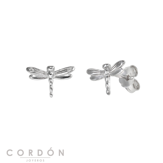 pendientes-plata-libelula