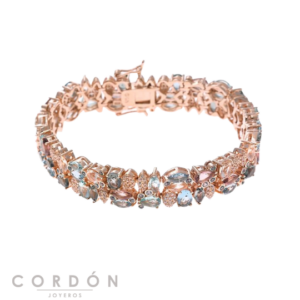 pulsera-cana-plata-chapado-dorado-esmalte-verde-salvatore