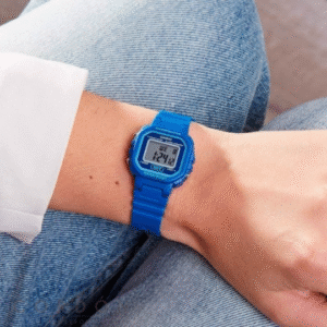 Detalle de la pantalla digital del reloj Casio LA-20WH-2AEF