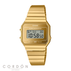 Reloj Casio Vintage A700WEVG-9AEF unisex dorado extraplano